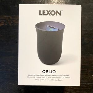 LEXON | wireless charging station W/ UV sanitizer